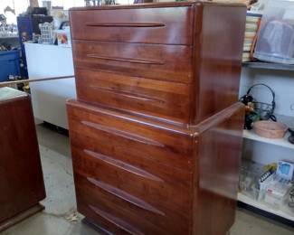 Bissman solid walnut dresser