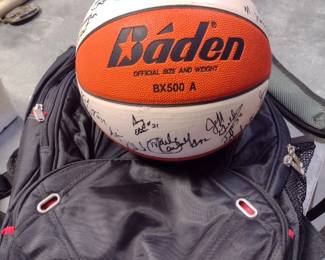 Autographed KU Basketball 