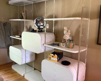 Space-Age Modular Wall Unit 