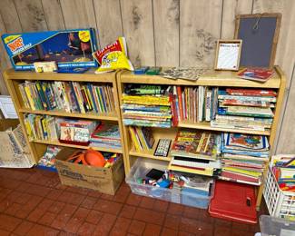 Shelves, Books