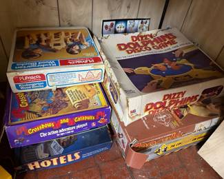 Vtg Board Games 