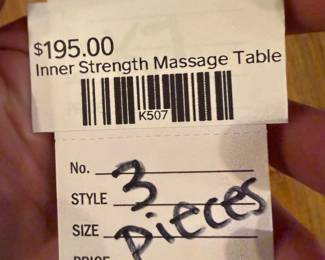 Inner Strength Massage Table 