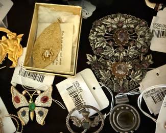 Sterling & Stone Brooch 