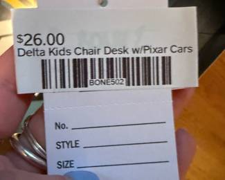 Delta Kids Chair Desk w/Pixar Cars 