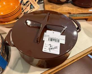 Dansk Kobenstyle Brown Casserole Lidded Dish