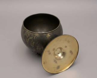 Ornate Pedestal Compote Bowl third image