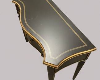 Black and Gold Accent Console Table second image
