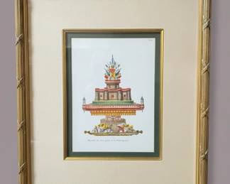 Bastion de Feux dArtifice Print