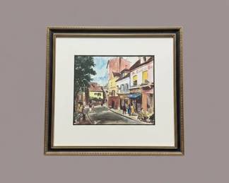 Parisian Cityscapes Gicle Print by W. King Ambler Inc.
