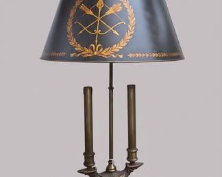 French Empire Style Bouillotte Lamp