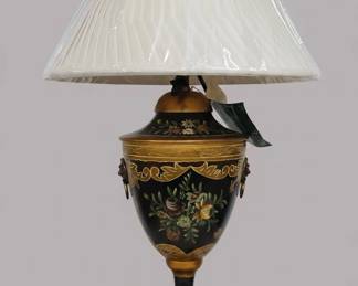 Wildwood HandPainted Floral Urn Table Lamp