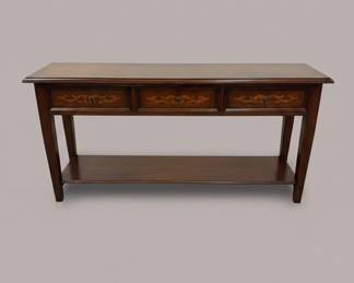 Console Table with Three Drawers