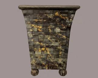 Manchester Ltd. Gourd Foot Woven Planter