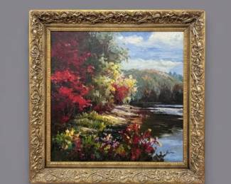 O. Jacobson Landscape Painting