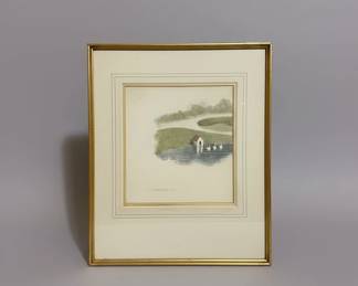 Victor Petit Lithograph from Habitations Champetres third image