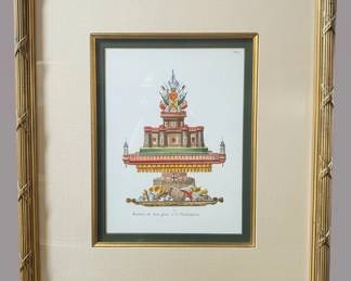 French Military Bastion Print