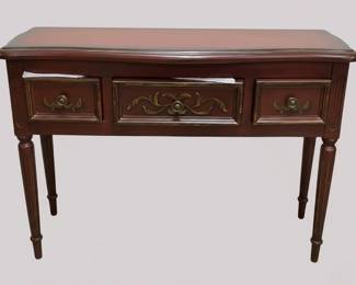 Console Table with Faux Drawer Fronts second image