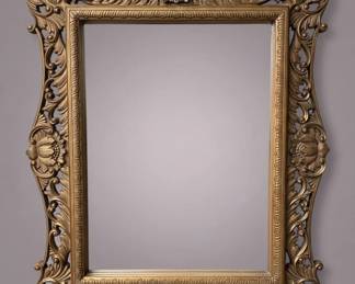 Ornate Gilt Wood Frame Mirror