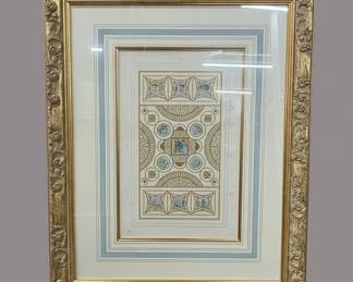 Giovanni Ottaviani Neoclassical Decorative Print