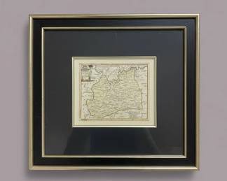 Antique Map of Surrey and Buckinghamshire