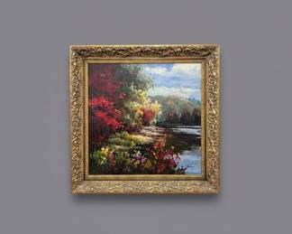 O. Jacobson Landscape Painting