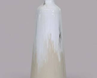 Tall Ceramic Vase with Drip Glaze B