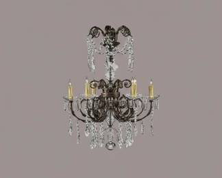 Louis XV Style Crystal Chandelier
