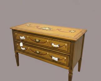 HandPainted Floral Chest of Drawers by Pulaski Furniture