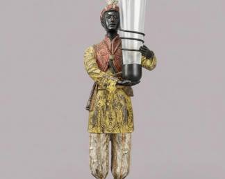 Blackamoor Figural Vase