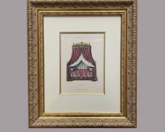 Antique French Furniture Print Le GardeMeuble