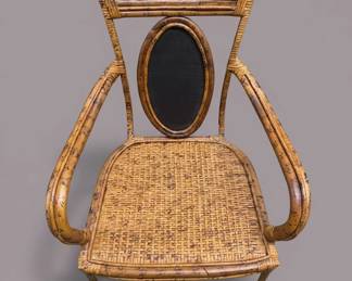 Ramon Castellano for Kalma Rattan Armchair