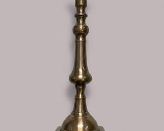 Vintage Brass Candlestick Holder with Ornate Design