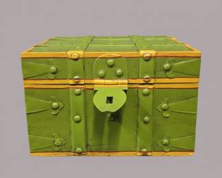 VintageInspired Decorative Storage Trunk
