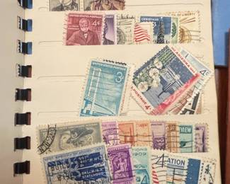 Stamp Collector's Stock Book and Mint Block Booklets