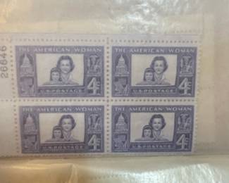United States Postage Stamps Collection - 1960 Pony Express & Eisenhower Issues