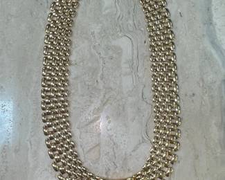 Panther Link Necklace