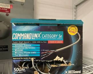Command Linx Category 5e Data Communications Cable