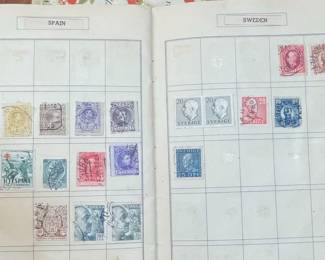 Vintage Postage Stamp Album