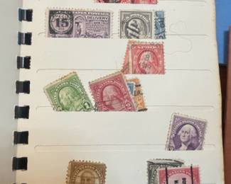 Stamp Collector's Stock Book and Mint Block Booklets