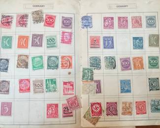 Vintage Postage Stamp Album