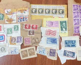 Assorted Postage Stamps Collection - US & Canada