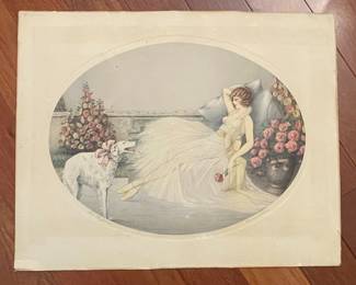 Courcelles "In Repose" Print