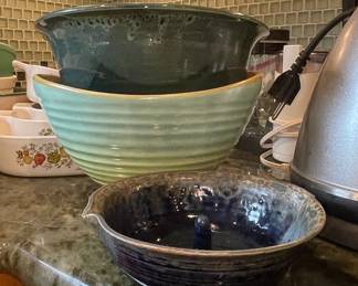 Jeffcoat Pottery Mixing Bowl