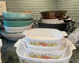 CorningWare Casserole & Pyrex Dishes