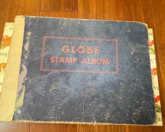 Globe Stamp Album