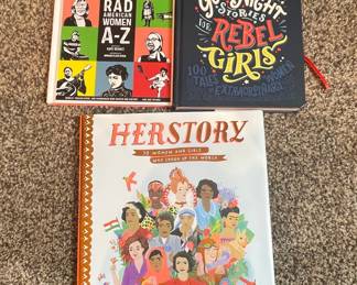 Inspirational Books for Girls (Rad American Women A-Z, Good Night Stories for Rebel Girls, Herstory)