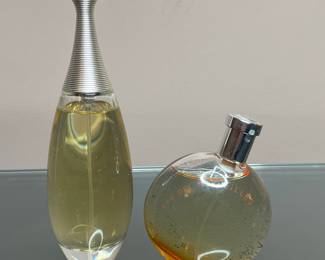 Dior J'adore Eau de Parfum and Hermès Eau des Merveilles Eau de Toilette