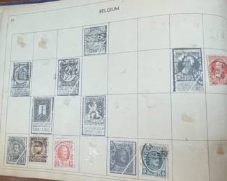 Globe Stamp Album