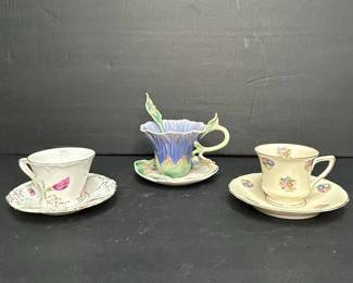 Franz Collection Floral Teacup and Saucer Sets