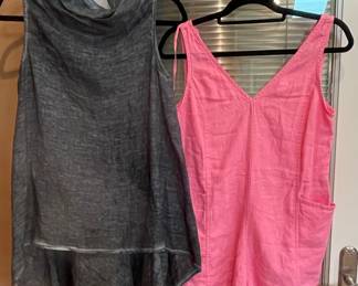 Inizio Grey Tunic and Athleta Pink Romper